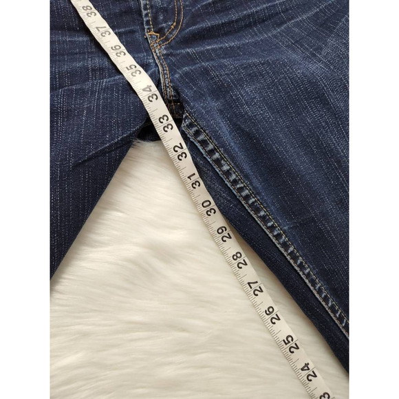 Silver Womens Suki Boot Cut Jeans Blue Pockets Dark Wash Mid Rise Denim 32X34 - Picture 5 of 7